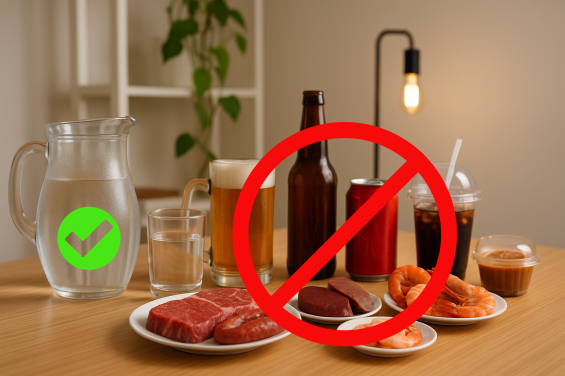 7 Hábitos que Pioram a Gota